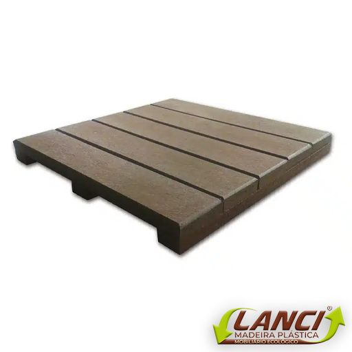 Compra de deck modular sustentável para áreas externas
