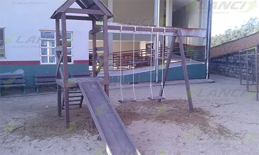 Instalação de parque infantil para áreas externas